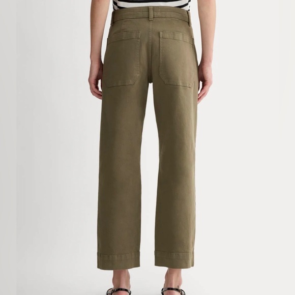 Everlane Utility Straight leg pant Kalamata size 8 - Picture 3 of 6